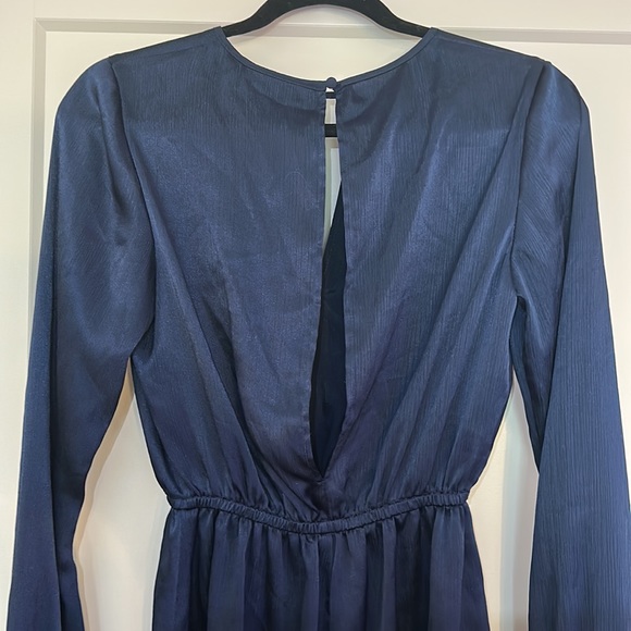 THE FIFTH LABEL Open back Blue romper SZ XS - Picture 4 of 6
